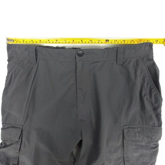 REI 100% Nylon 10 Inch Ripstop Cargo Shorts Hiking Utility Gorpcore Mens XL Gray - Picture 3 of 7